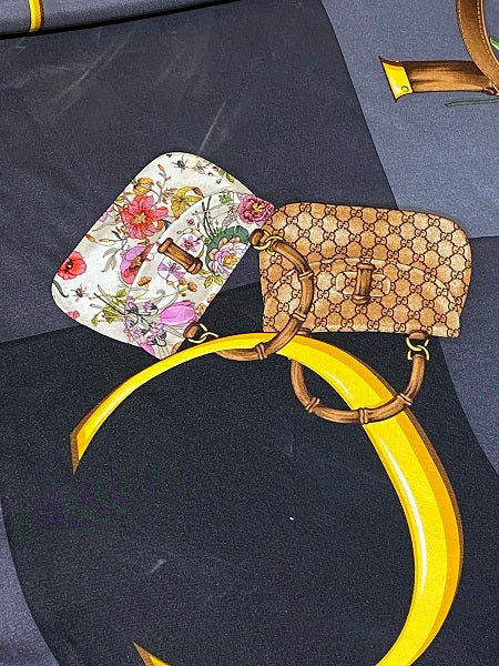 Gucci Bicolor Scarf-Scarf-Gucci-The Closet Egypt