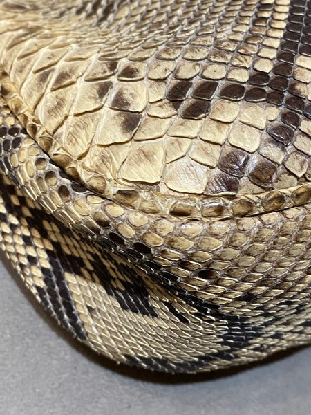 Gucci Brown Python Bamboo Handle Bag-handbag-Gucci-The Closet Egypt