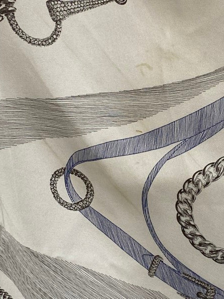 Hermes Bicolor Etude Pour Une Parure De Gala Scarf-Scarf-Hermes-The Closet Egypt