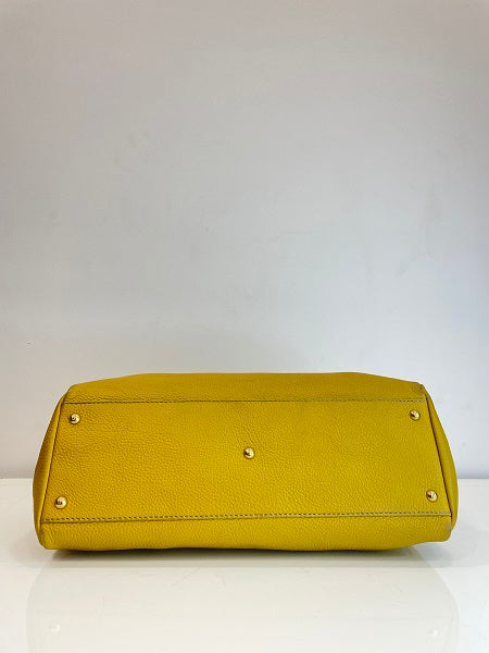 Fendi Yellow Peekaboo Bag-handbag-Fendi-The Closet Egypt