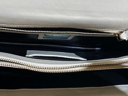 Bvlgari White Quilted Serpenti Forever Flap Bag-handbag-Bvlgari-The Closet Egypt