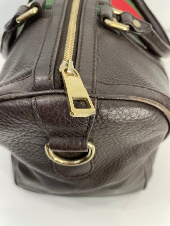 Gucci Brown Boston Tote Bag-handbag-Gucci-The Closet Egypt
