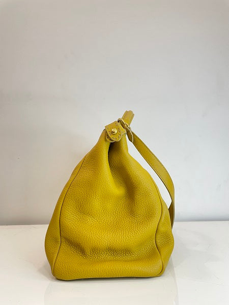 Fendi Yellow Peekaboo Bag-handbag-Fendi-The Closet Egypt