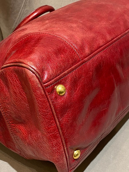 Prada Red Shoulder Bag-handbag-Prada-The Closet Egypt