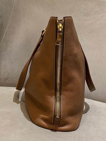 Prada Camel Vitello Daino Bag-handbag-Prada-The Closet Egypt