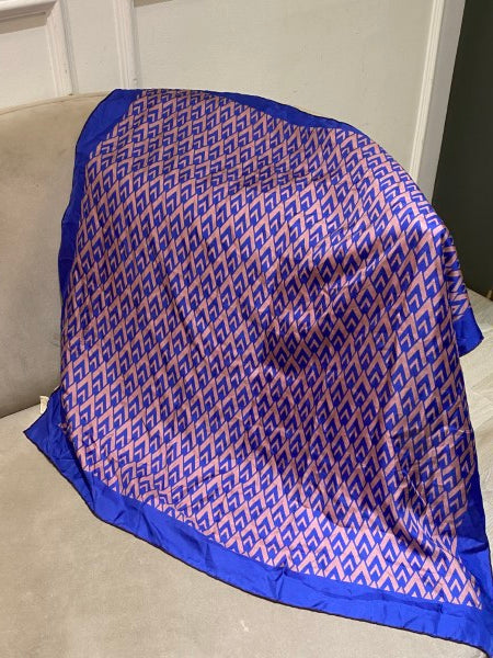 Valentino Bicolor Square Scarf-Scarf-Valentino-The Closet Egypt