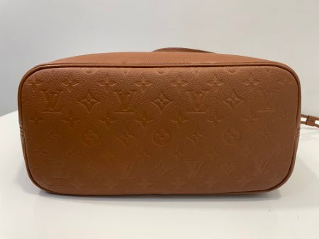 Louis Vuitton Cognac Monogram Empreinte Neverfull MM Bag-handbag-Louis Vuitton-The Closet Egypt