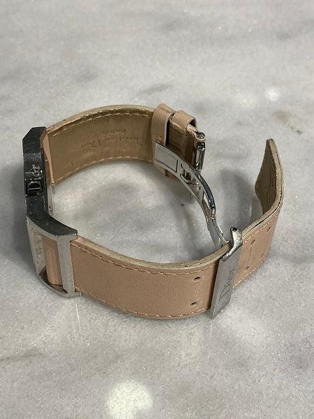 Christian Dior Pink Stainless Steel Chris 47 Quartz Watch-Watch-Christian Dior-The Closet Egypt