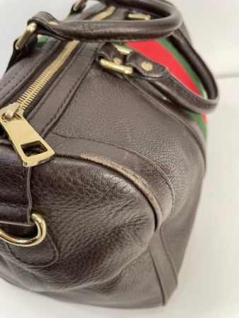 Gucci Brown Boston Tote Bag-handbag-Gucci-The Closet Egypt