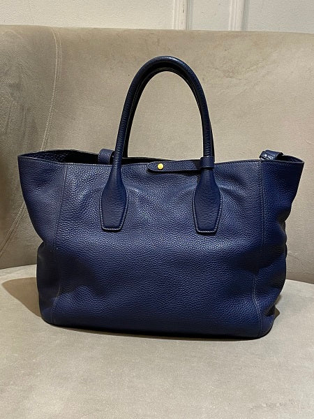 Prada Blue Tote Bag-handbag-Prada-The Closet Egypt