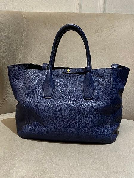 Prada Blue Tote Bag-handbag-Prada-The Closet Egypt