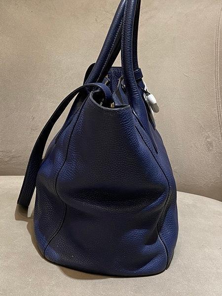 Prada Blue Tote Bag-handbag-Prada-The Closet Egypt