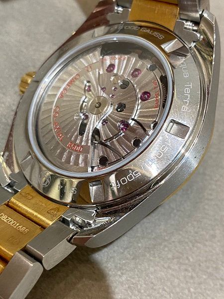 Omega ST.ST Yellow Gold Aqua Terra Master Co-Axial Watch-Watch-Omega-The Closet Egypt
