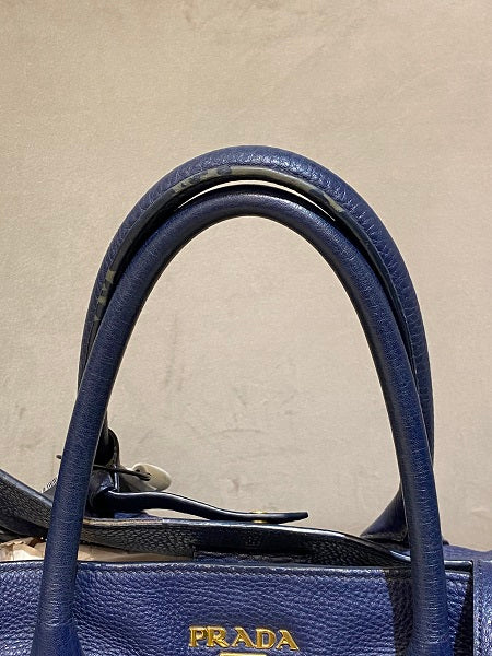 Prada Blue Tote Bag-handbag-Prada-The Closet Egypt