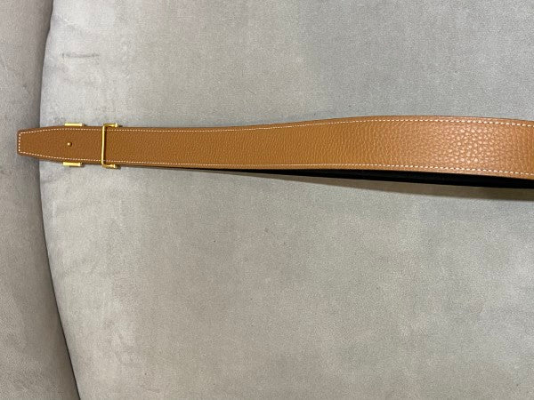 Hermes Bicolor Reversible Buckle Belt-Belt-Hermes-The Closet Egypt