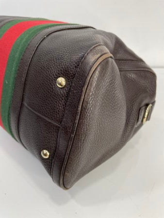 Gucci Brown Boston Tote Bag-handbag-Gucci-The Closet Egypt