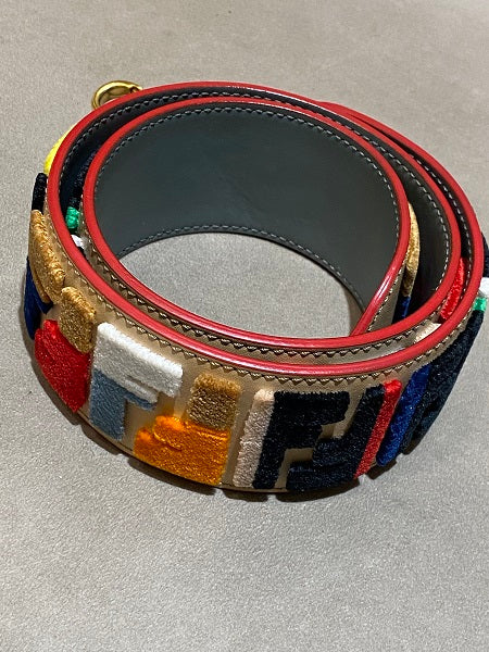 Fendi Multicolor FF Strap You-Bag Strap-Fendi-The Closet Egypt