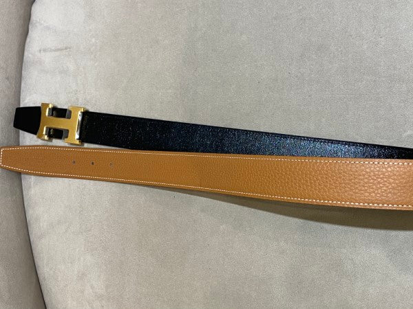 Hermes Bicolor Reversible Buckle Belt-Belt-Hermes-The Closet Egypt