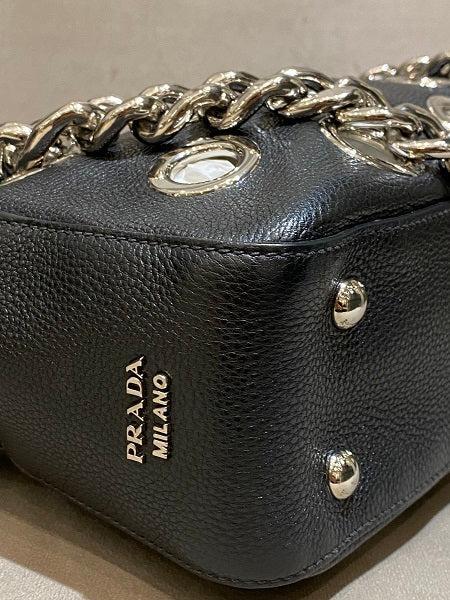 Prada Black Art Holes Bag-handbag-Prada-The Closet Egypt