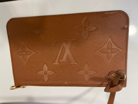 Louis Vuitton Cognac Monogram Empreinte Neverfull MM Bag-handbag-Louis Vuitton-The Closet Egypt