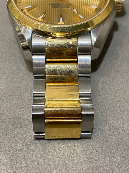 Omega ST.ST Yellow Gold Aqua Terra Master Co-Axial Watch-Watch-Omega-The Closet Egypt