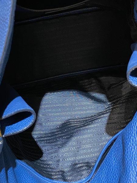 Prada Blue Vitello Daino Bag-handbag-Prada-The Closet Egypt