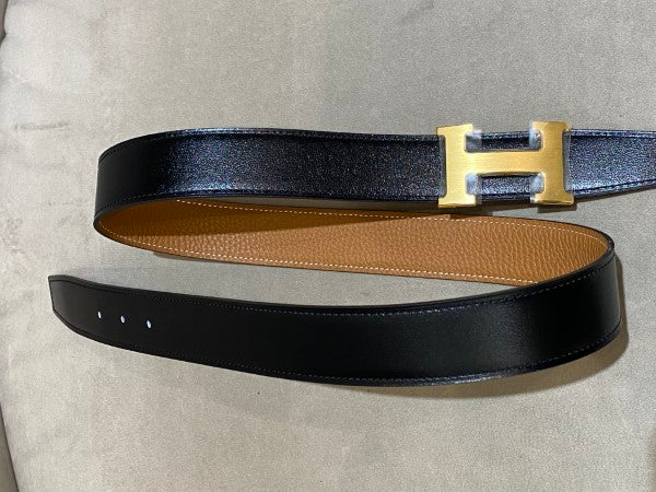 Hermes Bicolor Reversible Buckle Belt-Belt-Hermes-The Closet Egypt