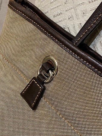 Prada Beige Logo Print Bag-handbag-Prada-The Closet Egypt