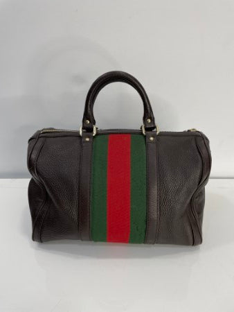 Gucci Brown Boston Tote Bag-handbag-Gucci-The Closet Egypt
