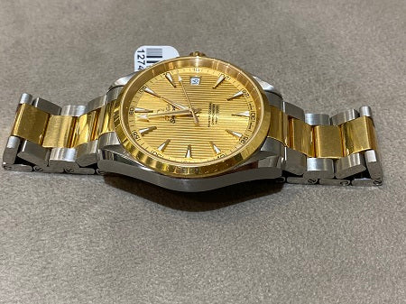 Omega ST.ST Yellow Gold Aqua Terra Master Co-Axial Watch-Watch-Omega-The Closet Egypt