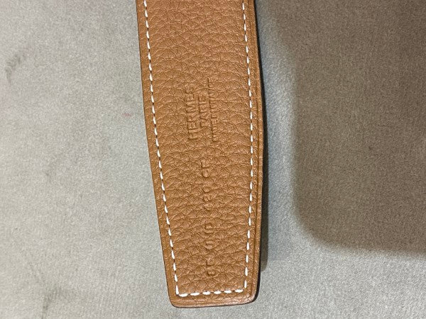 Hermes Bicolor Reversible Buckle Belt-Belt-Hermes-The Closet Egypt