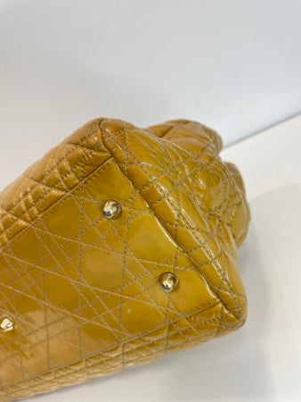 Christian Dior Yellow Lady Dior Bag-handbag-Christian Dior-The Closet Egypt
