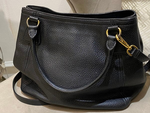 Prada Black Vitello Daino Tote Bag-handbag-Prada-The Closet Egypt