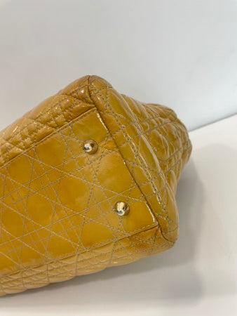 Christian Dior Yellow Lady Dior Bag-handbag-Christian Dior-The Closet Egypt