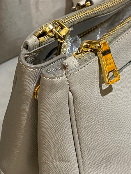 Prada Grey Galleria Large Tote Bag-handbag-Prada-The Closet Egypt