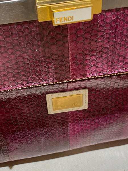 Fendi Cream Peekaboo Bag-handbag-Fendi-The Closet Egypt