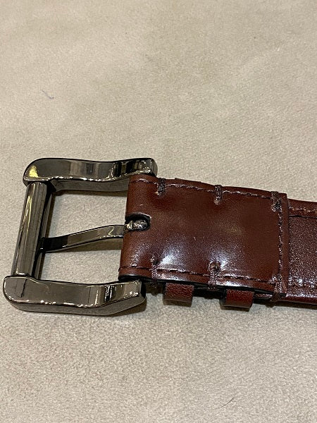 Burberry Brown House Check Belt 40-Belt-Burberry-The Closet Egypt