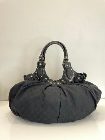Gucci Black GG Studded Pelham Bag-handbag-Gucci-The Closet Egypt