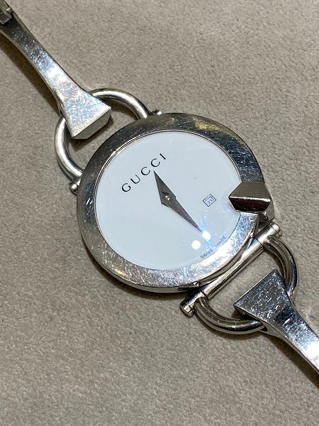 Gucci Silver Watch-Watch-Gucci-The Closet Egypt