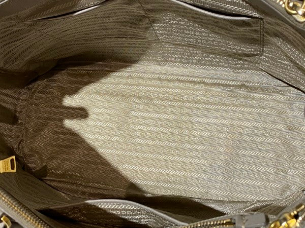 Prada Grey Galleria Large Tote Bag-handbag-Prada-The Closet Egypt