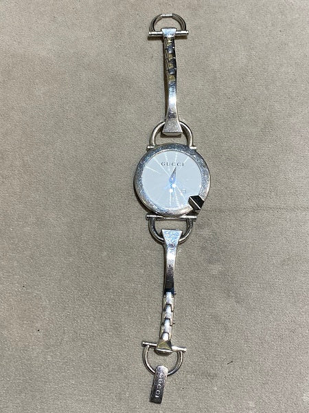 Gucci Silver Watch-Watch-Gucci-The Closet Egypt