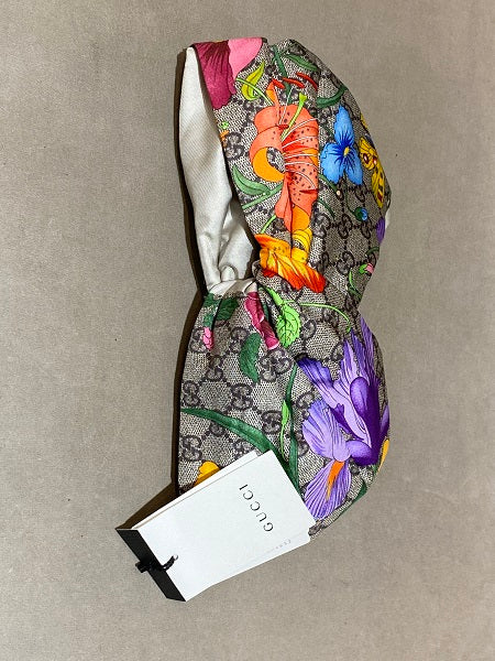 Gucci Multicolor GG Flora Print Silk Medium Headband-Headband-Gucci-The Closet Egypt