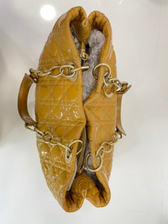 Christian Dior Yellow Lady Dior Bag-handbag-Christian Dior-The Closet Egypt
