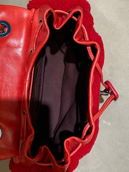 Chanel Red Quilted Classic Mountain Backpack Bag-handbag-Chanel-The Closet Egypt