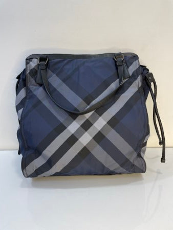 Burberry Bicolor Nova Check Buckleigh Packable Tote Bag-handbag-Burberry-The Closet Egypt