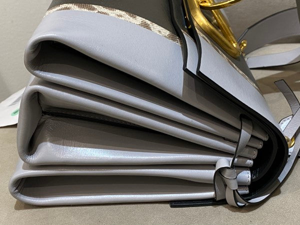 Valentino Bicolor V Ring Shoulder Bag-handbag-Valentino-The Closet Egypt