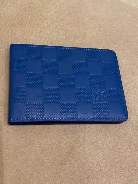 Louis Vuitton Blue Damier Infini Wallet-wallet-Louis Vuitton-The Closet Egypt