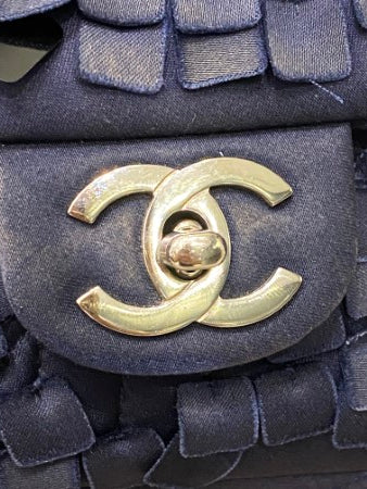 Chanel Navy Blue Classic Double Flap Small Bag-handbag-Chanel-The Closet Egypt