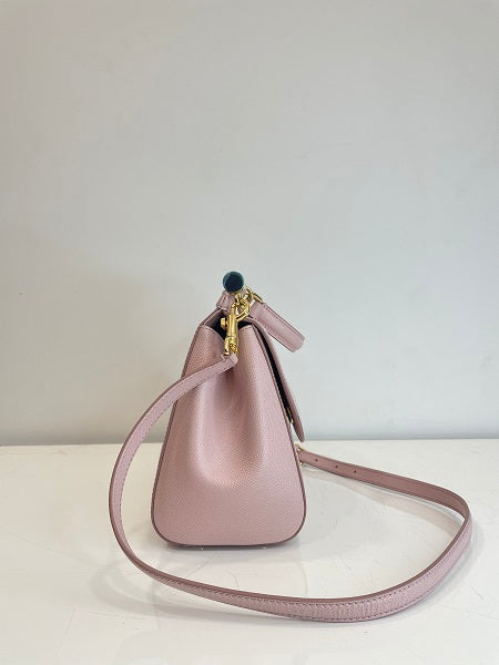 Dolce & Gabbana Pink Rose Sicily Medium Bag-handbag-Dolce & Gabbana-The Closet Egypt