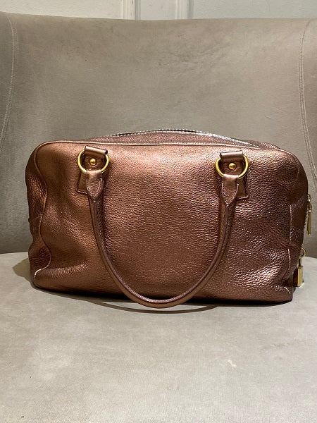 Prada Metallic Rose Tote Bag-handbag-Prada-The Closet Egypt